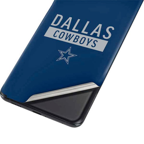 NFL Dallas Cowboys Blue Performance Series Galaxy S21 Plus 5G Skin